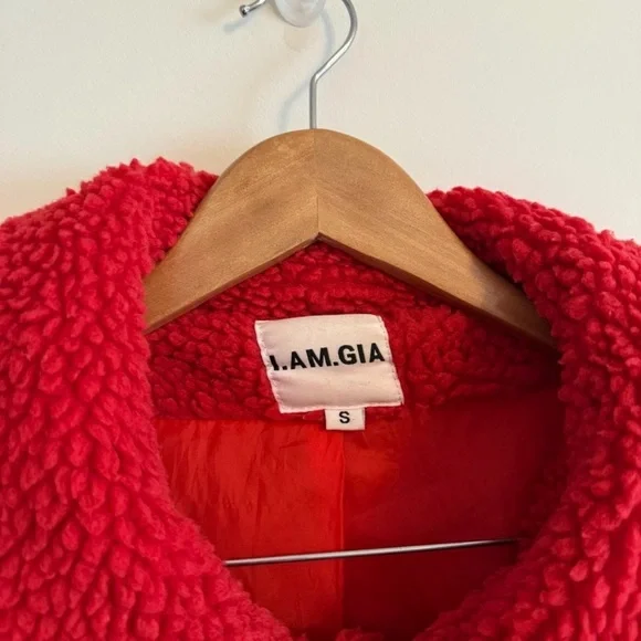 I.AM.GIA Red Pixie Jacket 🧚‍♀️ - Picture 3 of 6